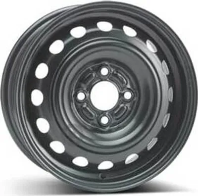 Productafbeelding van 14-inch stalen velg ALCAR, 14" x 5.5", 4x100 boutgaten, ET45, 60.00mm naafdiameter, zwarte velg