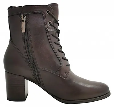 Imagen del producto de Tamaris: Botas y botines de mujer, con cremallera, color marrón, para uso casual