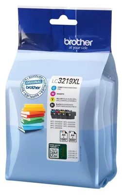 Produktbild von Brother LC3219XL Value Pack - 4er-Pack - XL - Schwarz, Gelb, Cyan, Magenta - original - Tintenpatrone - für Brother MFC-J5330, J5335, J5730, J5930, J6935, Business Smart Pro MFC-J6930