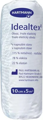 Produktbild von Idealtex-Bandage, elastisch 10cm x 5m