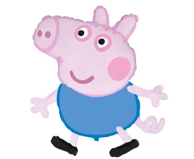 Produktbild von Godan Folienballon Luftballon Peppa Pig George Geburstag Party 24"