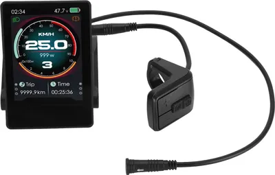 Obrázek produktu pro Displej elektrického kola, displej elektrického kola motocyklu USB výstupní nabíjecí port pro cyklistiku