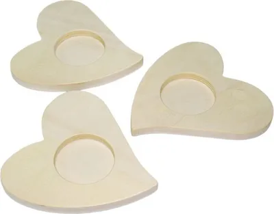 Produktbild von Teelichthalter Herz, 3er-Set