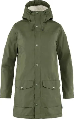 Produktbild von Fjäll Räven Greenland Winter Parka Women - Mantel, Fjäll_Räven_Farbe:laurel green, Größe_Bekleidung:L