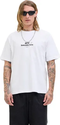 Image de Jack & Jones Ufc Ultimate T-shirt manches courtes Blanc S Homme Blanc S
