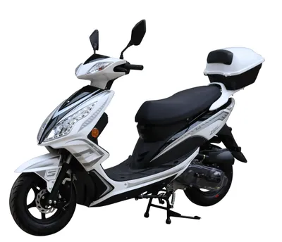 Produktbild von Motorroller GT3 50ccm 25km/h, Euro 5, weiß mit Top Case, GT Union