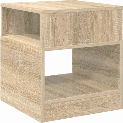 Obrázok produktu pre vidaXL Bočný stolík Sonoma dub 40,5 x 40 x 45 cm materiál na báze dreva