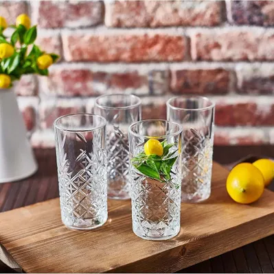 Image de Verres à raki Pasabahce Timeless, lot de 4, 180 cc, en verre