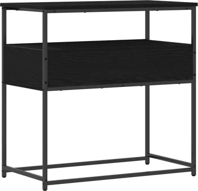Obrázok produktu pre Konzolový stôl Čierny dub 75 x 40 x 75 cm Kompozitné drevo
