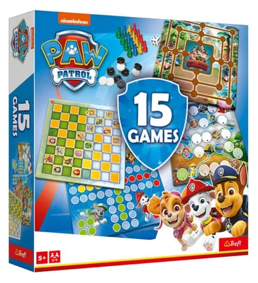 Produktbild von Trefl TREFL PAW PATROL Set of 15in1 games