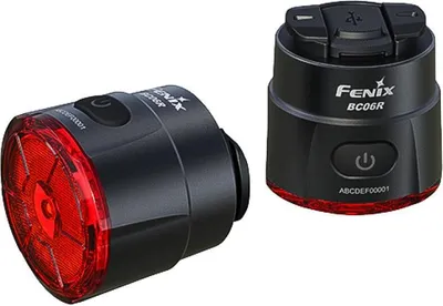 Produktbild von Fenix Fahrradrücklicht BC06R, wiederaufladbar, mit Bremslichtfunktion, 90 Lumen