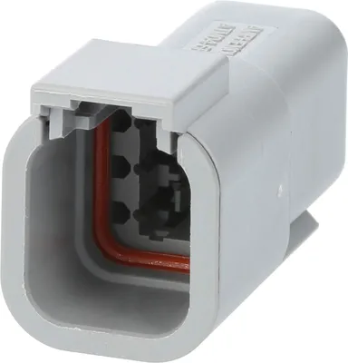Produktbild von Amphenol AS-6SM 118 Kabelstecker ATM-Serie Stift, 6-polig, Crimpanschluss Isolationsdurchmesser 1,35mm - 3,05mm,