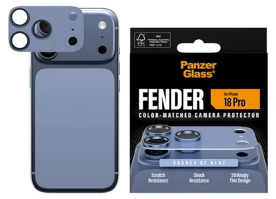 Productafbeelding van PanzerGlass FENDER Camera protector voor iPhone 18 Pro - Ultra-Clear case friendly