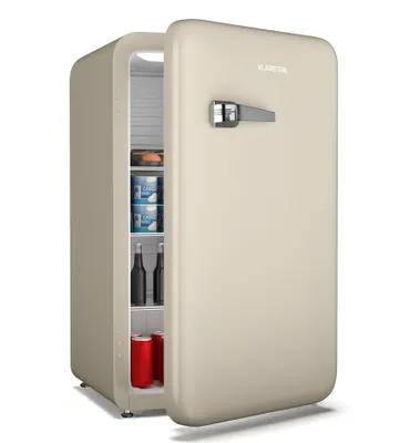 Zdjęcie produktu dla KlarsteinLodówka Audrey Evo, 112 l, design retro, cicha, kompaktowa, 3 kolory