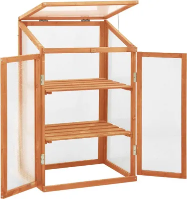 Obrázok produktu pre vidaXL Skleník 60x45x100 cm jedľové drevo
