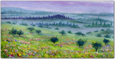 Produktbild von Coloray - Bild aus Glas - 120x60 cm - Dekoration wohnzimmer wanddekoration gehärtetes Glas Küche glasblock mit bild - Landschaft Baum