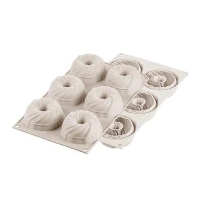 Produktbild von Silikonform für Monoporation MINI INTRECCIO SILIKOMART