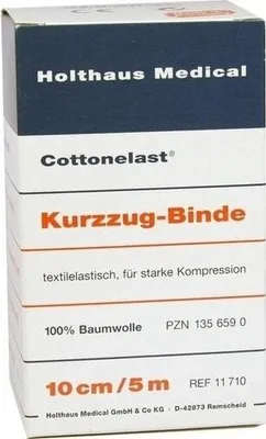 Produktbild von KURZZUGBINDE Baumwolleelast 10 cmx5 m