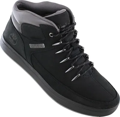 Immagine prodotto di TIMBERLAND Davis Square Mid - Scarpe da uomo Stivali in pelle nera TB0A1UZK-001 , EU 44.5 US 10.5
