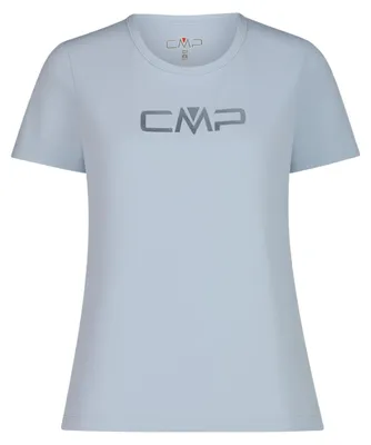 Produktbild von CMP Damen T-Shirt mit Dry Function und Rundhalsausschnitt blau 48