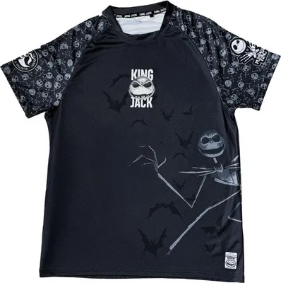 Produktbild von Disney Fussballtrikot M Schwarz Unisex The Night before Christmas