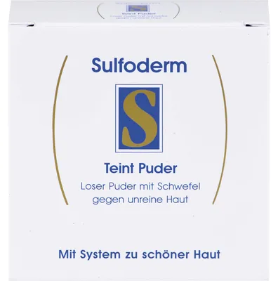 Obrázek produktu pro Sulfoderm S pleťový pudr proti skvrnám na pleti, 20 g prášku