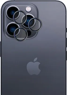 Produktbild von 3MK Hardy Lens Protection Pro, Apple, iPhone 16 Pro Max, iPhone 16 Pro, Kratzresistent, Splitterfrei, Schwarz, Transparent, 1 Stück(e)