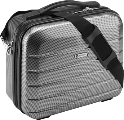 Produktbild von Check.In London 2.0 Hartschalen Beautycase Kosmetikkoffer , Farbe:Carbon Silber