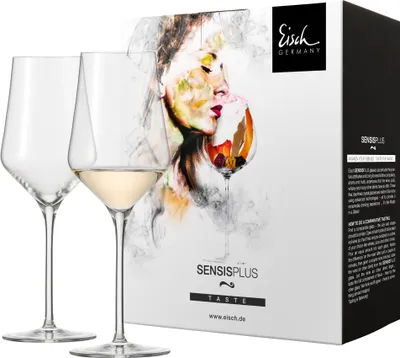 Produktbild von EISCH 2 Weißweingläser 518/3 im Geschenkkarton SKY SENSISPLUS 25184030/ 180065