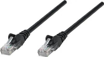 Produktbild von INTELLINET Patchkabel RJ45 S/FTP Cat6 Kupfer LSZH 0,25m sw