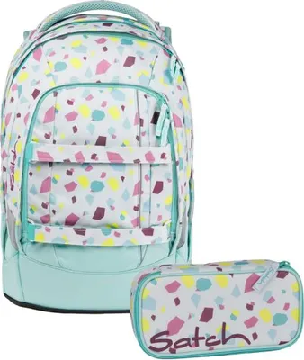Produktbild von Satch Pack Dreamy Mosaic Schulrucksack Set 2tlg.