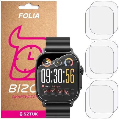 Produktbild von 6x Schutzfolie für den Bildschirm für Realme Watch 5, Bizon Watch HydroFlex