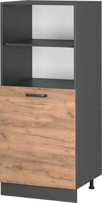 Produktbild von Vicco Herdumbauschrank R-Line, 60 cm, Goldkraft Eiche/Anthrazit