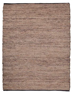 Produktbild von TT Home Wohnzimmer Teppich Kurzflor Handgeknüpft Meliertes Boho Design Modern Größe 120x170 cm