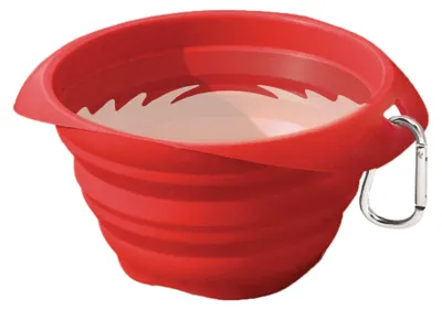 Obrázek produktu pro Kurgo Collaps-a-Bowl miska pro psy 710 ml, barva:červená