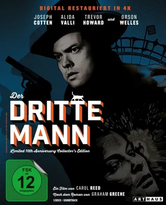 Obrázok produktu pre PLAION 1075686, Film, Blu-ray, Nemčina, Angličtina, 105 min, THE THIRD MAN, Thriller