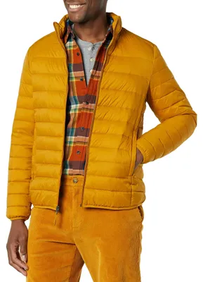 Produktbild von A. Essentials Herren Verstaubare, Leichte, Wasserabweisende Pufferjacke (Erhältl