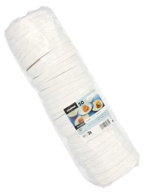 Produktbild von Mehrweg-Teller rund Ø 12 cm · 1,2 cm weiss "Cella"