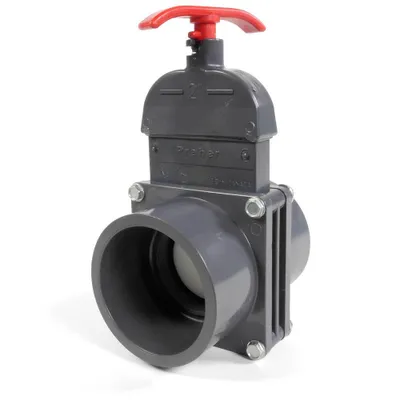 Produktbild von PVC Absperrschieber beidseitig Ø 63 mm Klebemuffe
