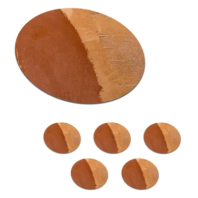 Obrázek produktu pro KitchenYeah® Skleněné podtácky kulaté sada 6 Podtácky na sklenice - podložky pod nápoje - ochrana desky stolu - podložky pod šálky stolní barové G