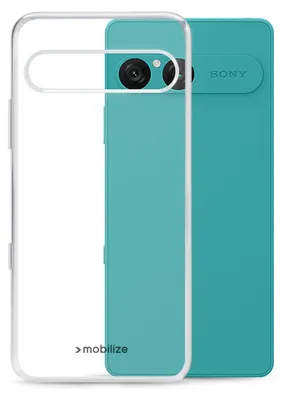 Immagine prodotto di Mobilize Gelly Case: custodia trasparente per Sony Xperia 10 VII, cover posteriore flessibile in TPU - Trasparente