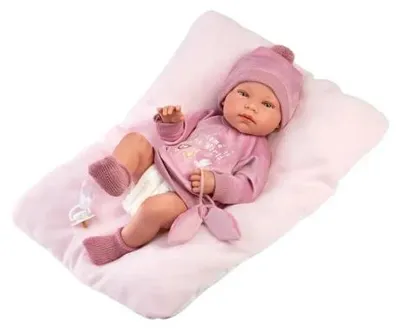 Productafbeelding van Lalka Tina met deken, 43 cm - Llorens