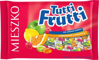 Obrázek produktu pro Mieszko Tutti Frutti Ovocné bonbóny 1 kg
