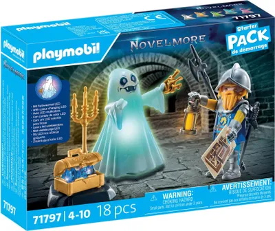 Produktbild von PLAYMOBIL Novelmore Starter Pack Schlossgespenst und Ritter 71797