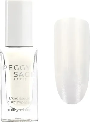 Zdjęcie produktu dla Peggy Sage Ekspresowa odżywka do paznokci Milky White, 11 ml