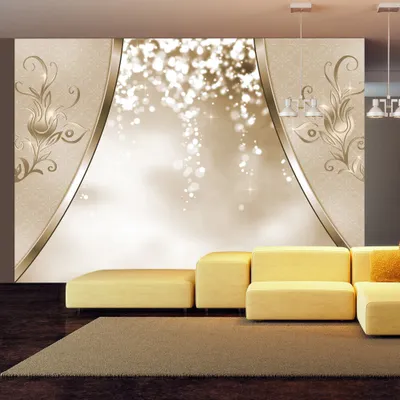 Produktbild von Fototapete selbstklebend Ornament 343x256 cm Tapete Wandtapete Wandbilder Klebefolie Dekofolie Tapetenfolie Wand Dekoration Wohnzimmer - Abstrakt a-A-0035-a-d