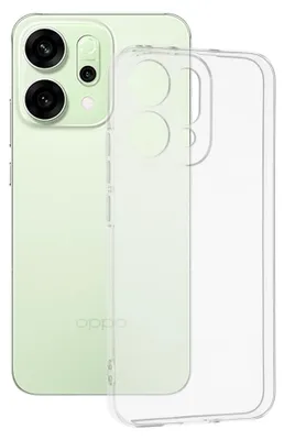 Produktbild von Techsuit – Clear Silicone Silikonhülle für Oppo Reno14 – transparent