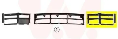 Immagine prodotto di VAN Wezel | Griglia di ventilazione, paraurti ** Equipart ** (0639591) adatto per BMW