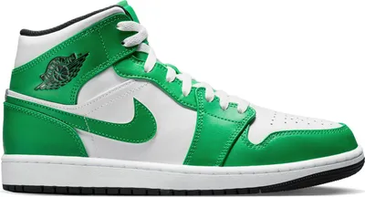 Produktbild von Nike Air Jordan 1 Mid Lucky Green - Größe EU 44,5