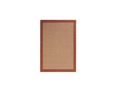Zdjęcie produktu dla Dywan brązowy sznurkowy, płaskotkany na taras zewnętrzno wewnętrzny 160x230